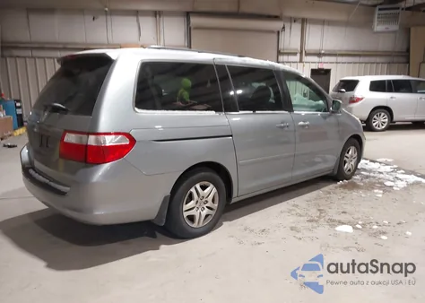 2007 Honda Odyssey Ex-L из США, поврежденный, VIN 5FNRL38717B121648